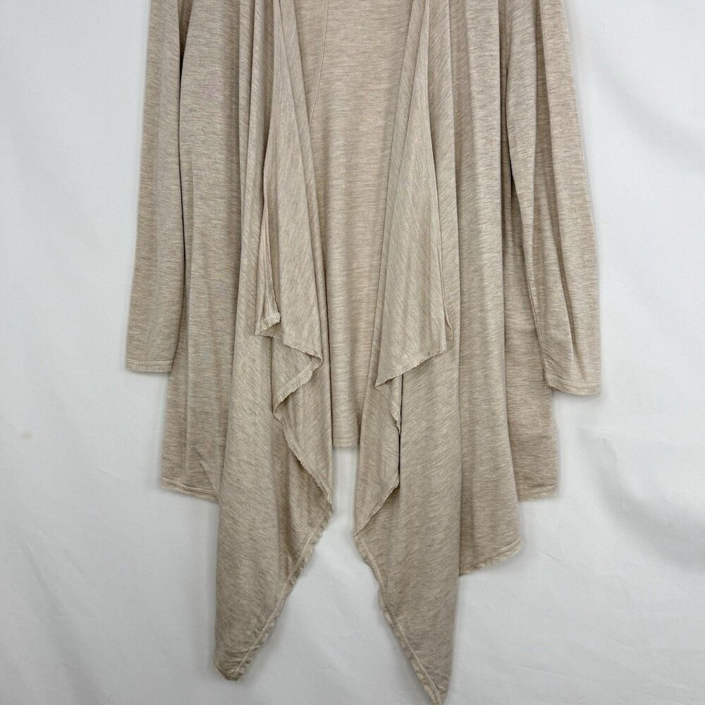 Calvin Klein Performance Women’s  Small Drape Front Cardigan with Rib Sleeves - Picture 6 of 16
